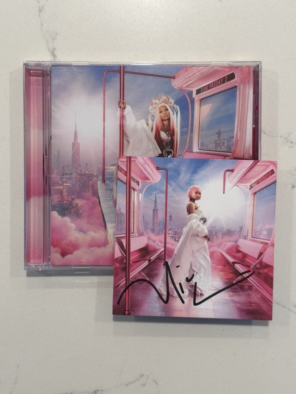 Nicki Minaj "Pink Friday 2" CD with Signed Insert, Autographed #6
